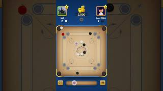 "Carrom Trick Mastery | Unleash Your Inner Champion"Carrom best shot Indian Style #games #shorts