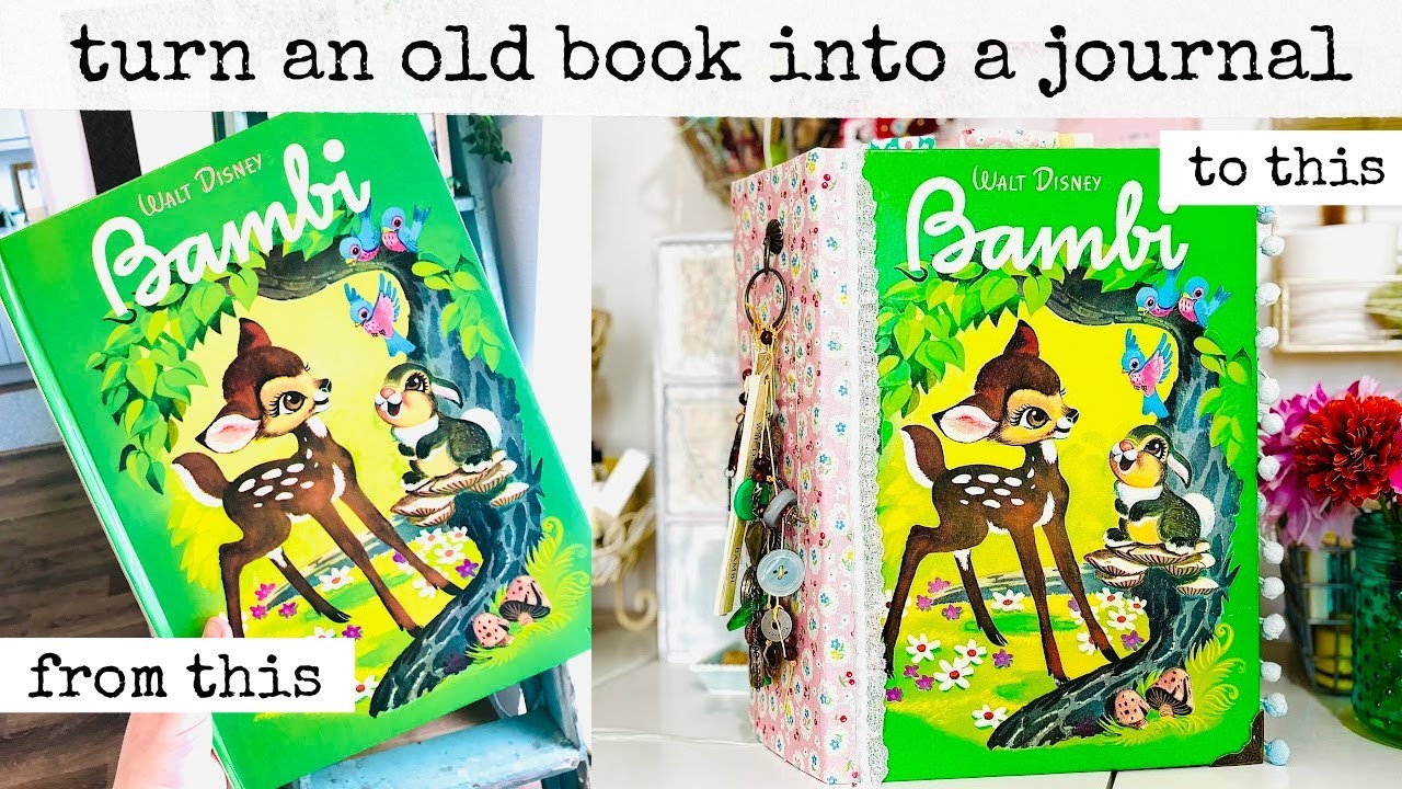 Превратите старую книгу в дневник | Мой САМЫЙ БОЛЬШОЙ дневник в жизни!!