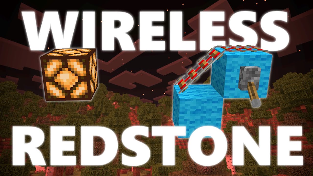 How To Easily Make WIRELESS REDSTONE in Minecraft [1.21+] - YouTube