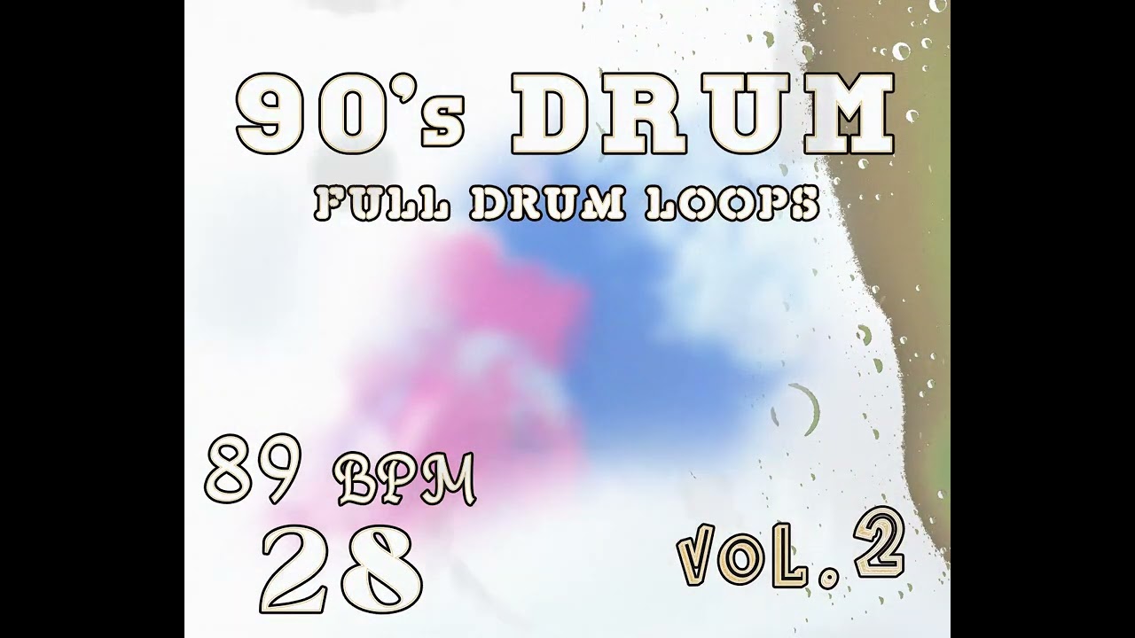 [FREE] 90's OLD SCHOOL Drum Packs 89 BPM 28 [Full Drum Loops ] | Royalty Free Music Loops & Samples