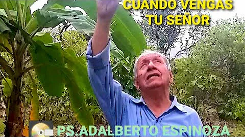 CUANDO VENGAS TU SEOR ! - ADALBERTO ESPINOZA - VID...