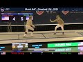 Final - [Cadet Men's Saber] ( Huang v Wang) March NAC - Cleveland, OH - 2025