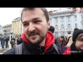 Prosvjed antifašista u Zagrebu