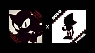 Shadow Solo Win Theme x Metal Sonic Solo Win Theme - Outcome Memories FANMADE
