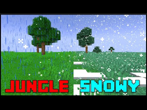 Minecraft - How To Use The /fillbiome Command!