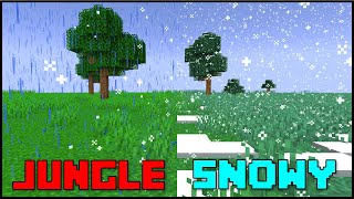 Minecraft - How To Use The /fillbiome Command!