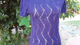 Maglia Top Down Punto Fantasia