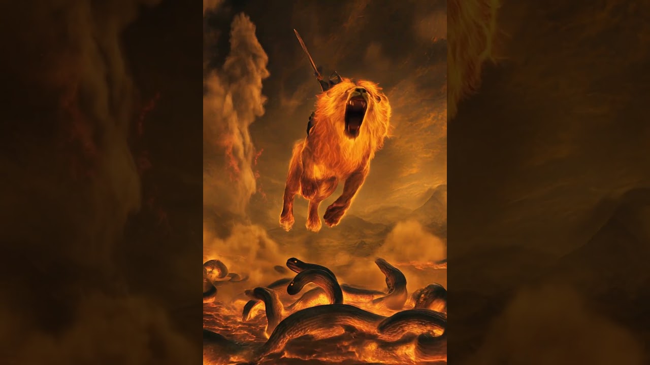 Aag Ka Sher Aur Yodha | Epic Battle Scene | Unreal Fire Fantasy Video