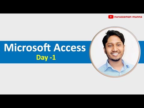 Microsoft Access 2016 Fundamental Project Create || Bangla Tutorial ...