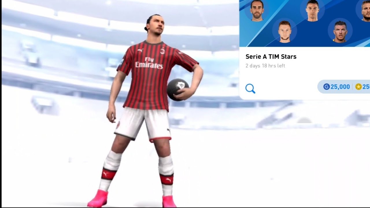 BLACK BALL TRICK SERIE A TIM STARS BOX DRAW PES 2020MOBILE