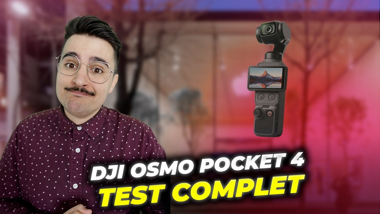 DJI Osmo Pocket 4 : la meilleure caméra de poche pour vlog et YouTube ? Test terrain