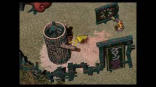 Digimon World 1 Part 67 Kunemon digivolves to Bakemon