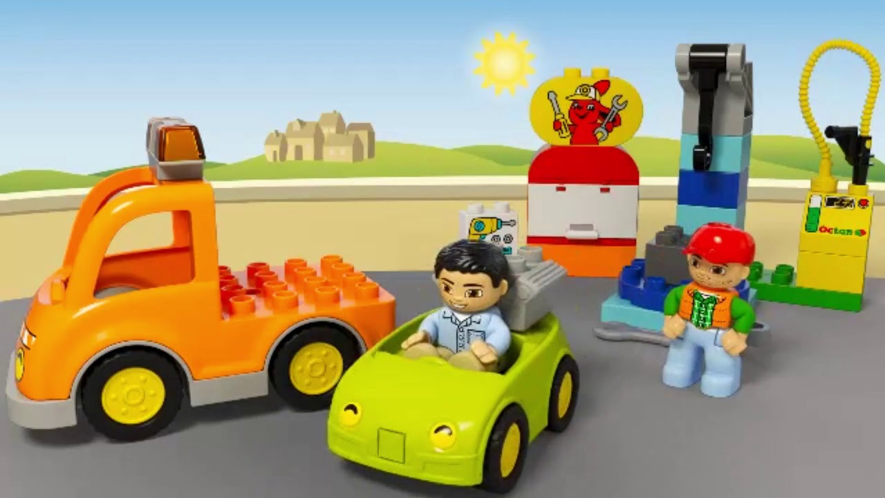 lego duplo tow truck