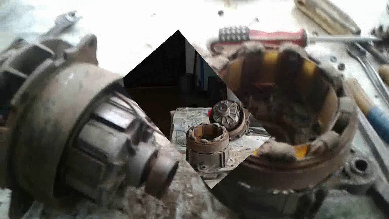 Разбор генератора ДТ 75 - YouTube