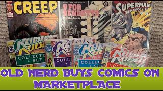 OLD NERD BUYS COMICS ON MARKETPLACE