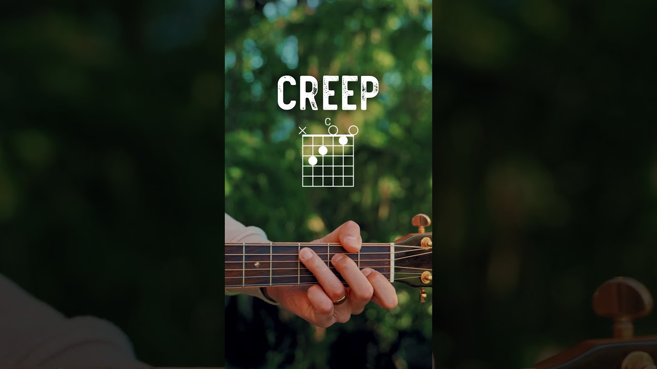 Creep Radiohead Guitar Tutorial // Creep Guitar Lesson
