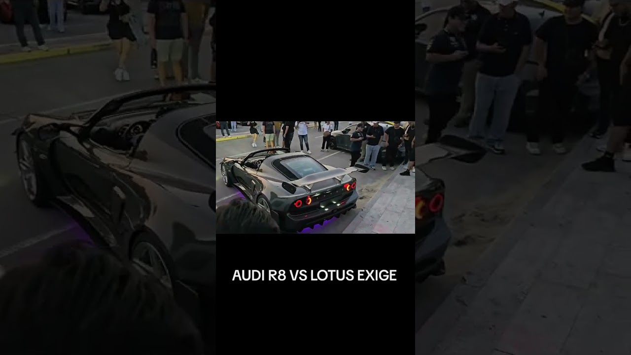 AUDI R8 V10 VS LOTUS EXIGE ¿Cuál eligen? 