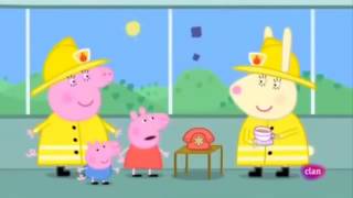 Peppa Pig En Español Parque De Bomberos Dibujos Animados Para Niños