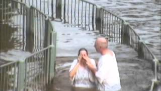 Taylor University Holy Land 2012 - Baptisms at Jordon River