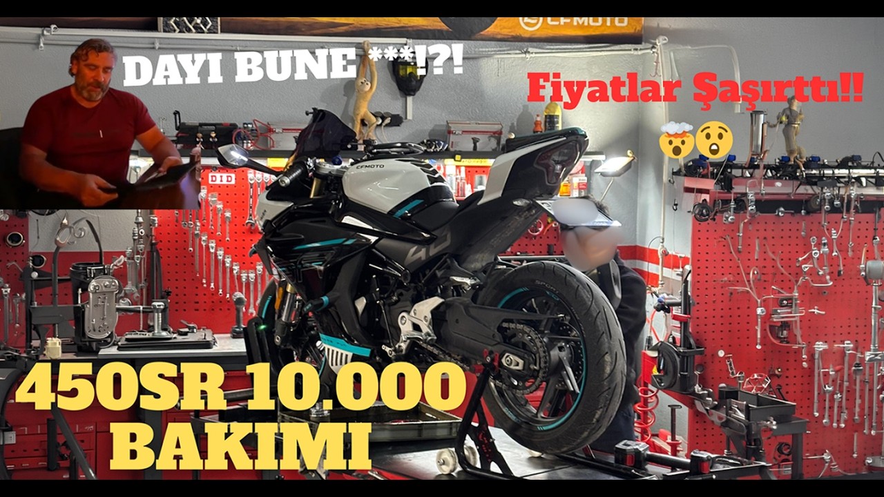 450SR 10.000 KM Bakımında Neler Değişiyor? | Servis Ücreti Şaşırttı!