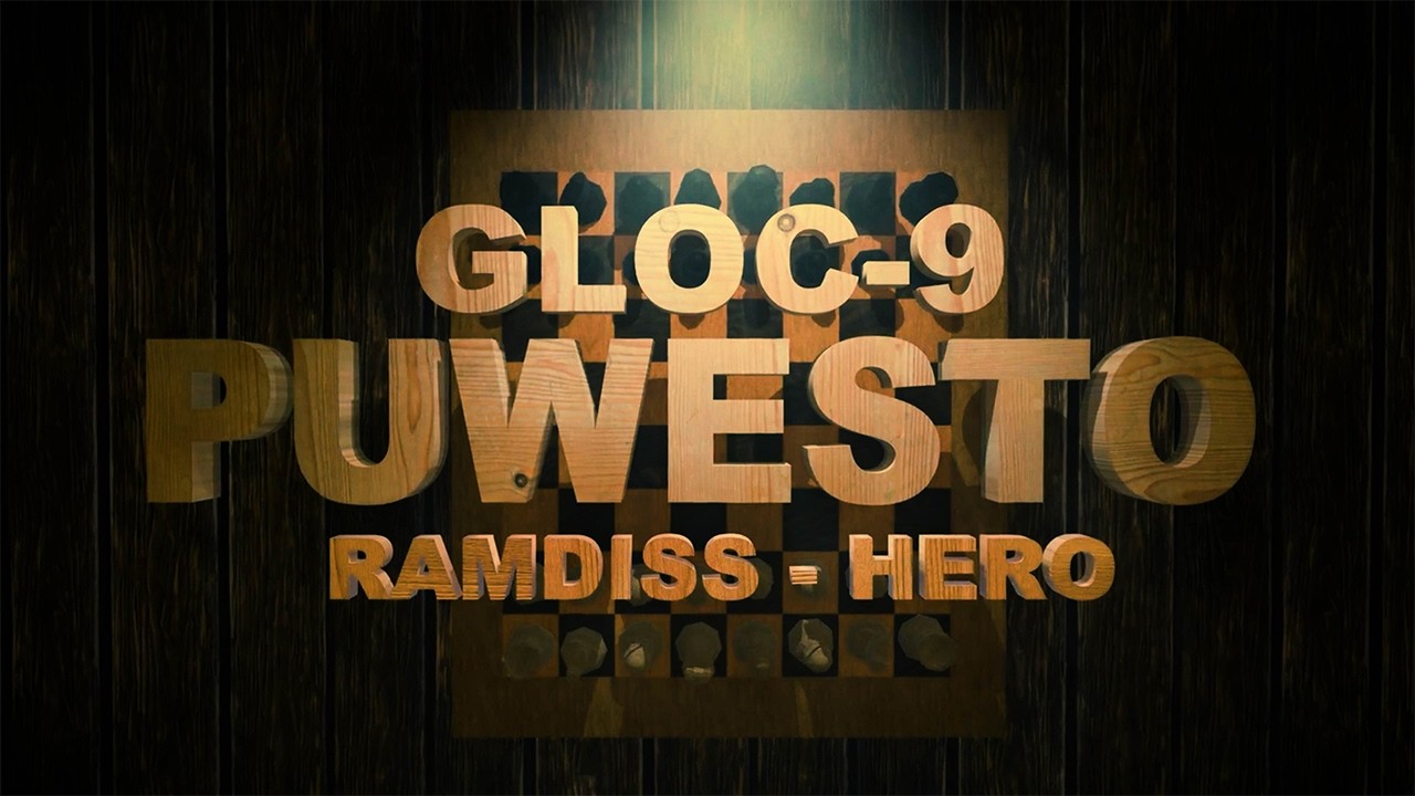 PUWESTO GLOC-9 featuring  Ramdiss and Hero Official Lyric Video