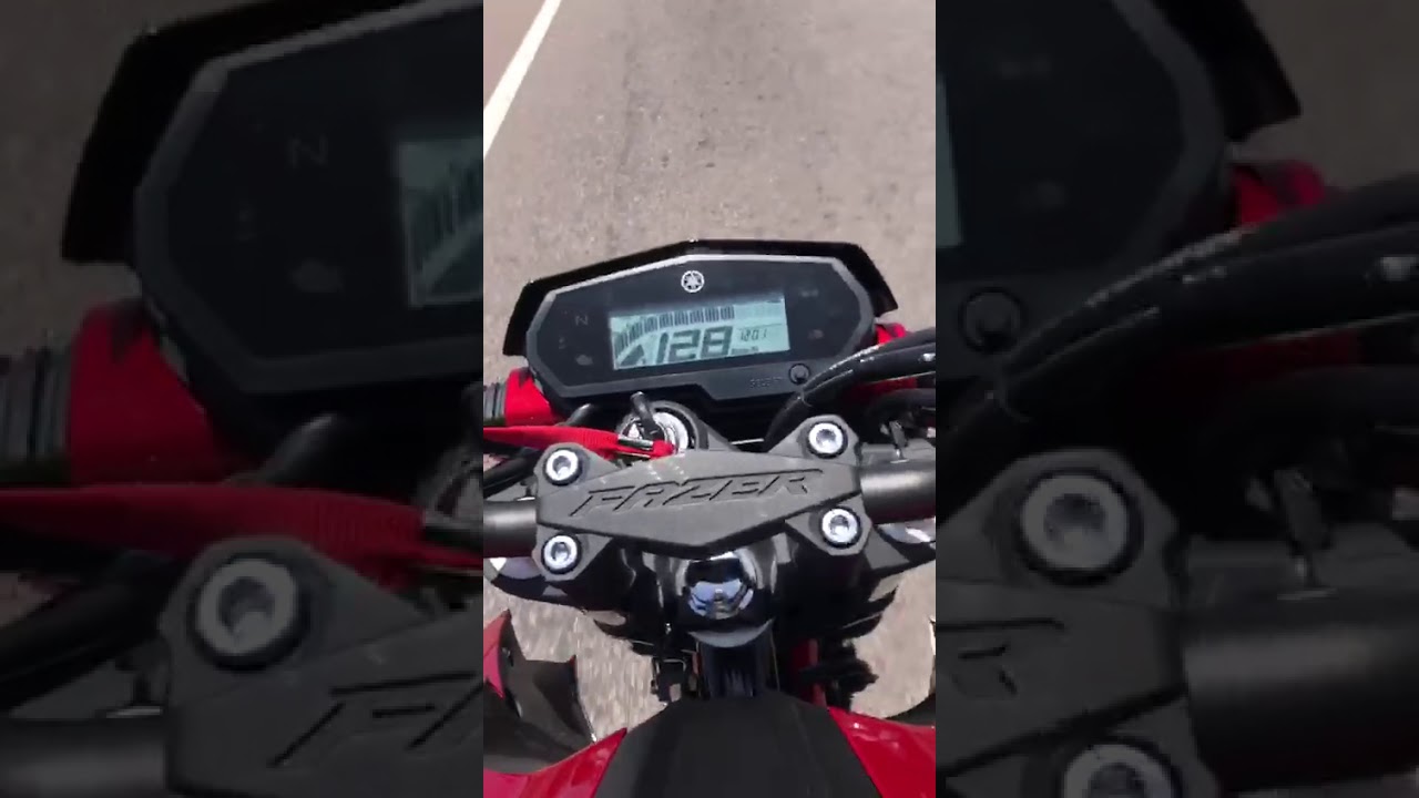 TOP SPEED FAZER 250 2020 !