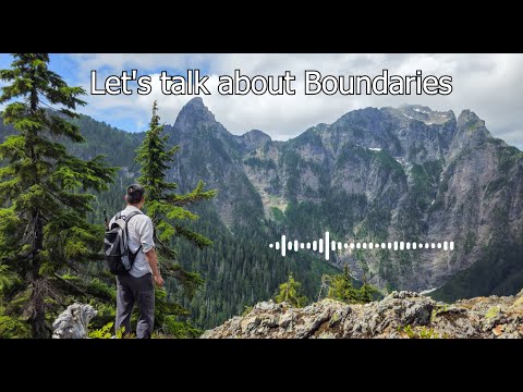 Podcast #7 Let's talk about Boundaries