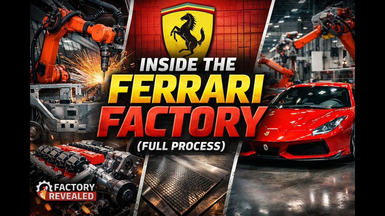 Inside the Ferrari Factory – (Full Process) How Ultra-Luxury Supercars ...