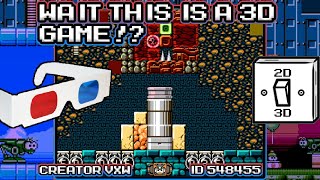 This Level Is An Entire 3D game! | Mega Man Maker