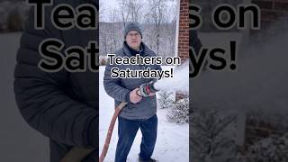 Teachers Teaching Lessons On The Weekend