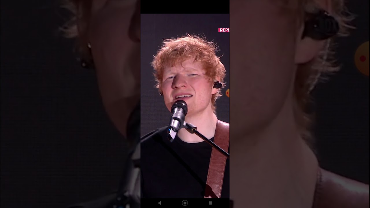 Ed Sheeran Live Tik Tok Thiking Out Loud 2021 YouTube