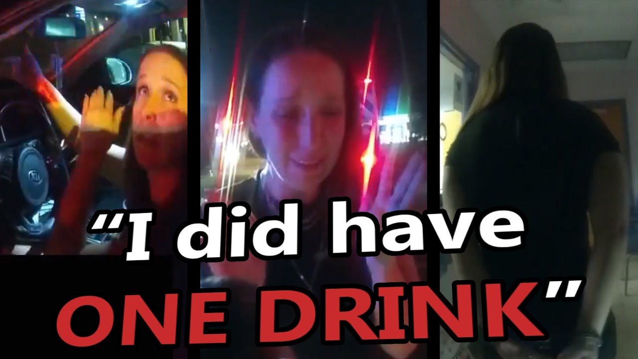 BODYCAM DUI ARREST Of "FAKE CRYING" Drunk Woman Thinking COPS Need Her Health Insurance Card, GEEZ