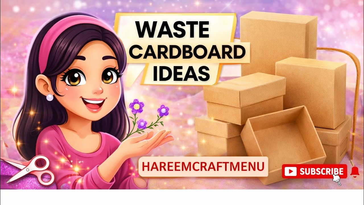 Elegant Purple Floral Handmade Gift Box | DIY Craft 💜