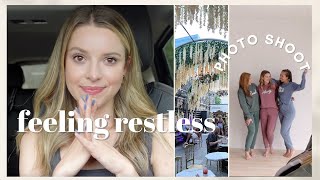 VLOG: Feeling Restless + Taking Time for Myself, a Photo Shoot, Italic Haul + Exploring Downtown