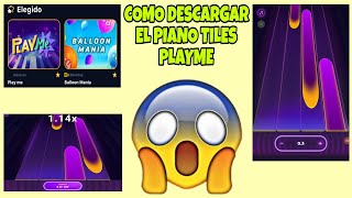 How to download piano tiles PLAYME 😱 How to earn money with the piano game 🤑 PLAYME game screenshot 4