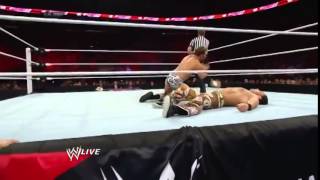 Zack Ryder vs Fandango Raw, July 21, 2014