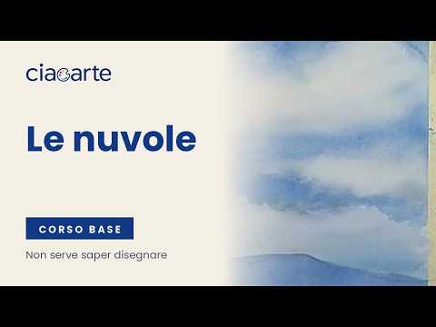 Come dipingere le nuvole ad acquerello