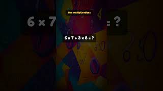 Two multiplications | Math Challenge