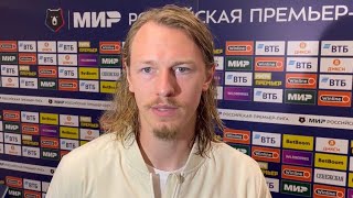 Динамо-Краснодар 1:3|Матвей САФОНОВ комментарий после матча