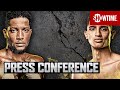 Erickson Lubin vs. Sebastian Fundora: Press Conference | SHOWTIME CHAMPIONSHIP BOXING