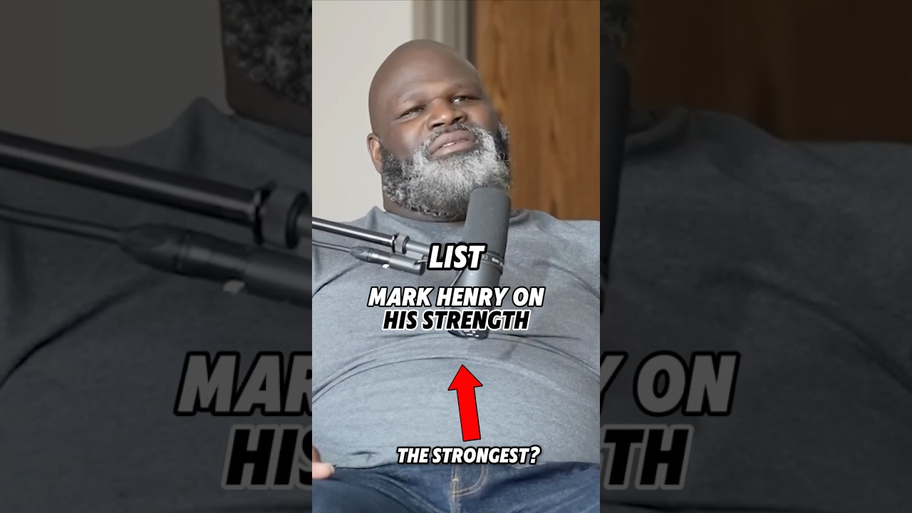 Марк Генри о том, сильнее ли его Джон Сина