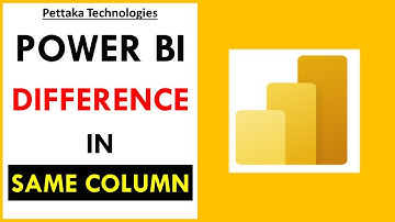 Calculate difference between two values in Power BI same column