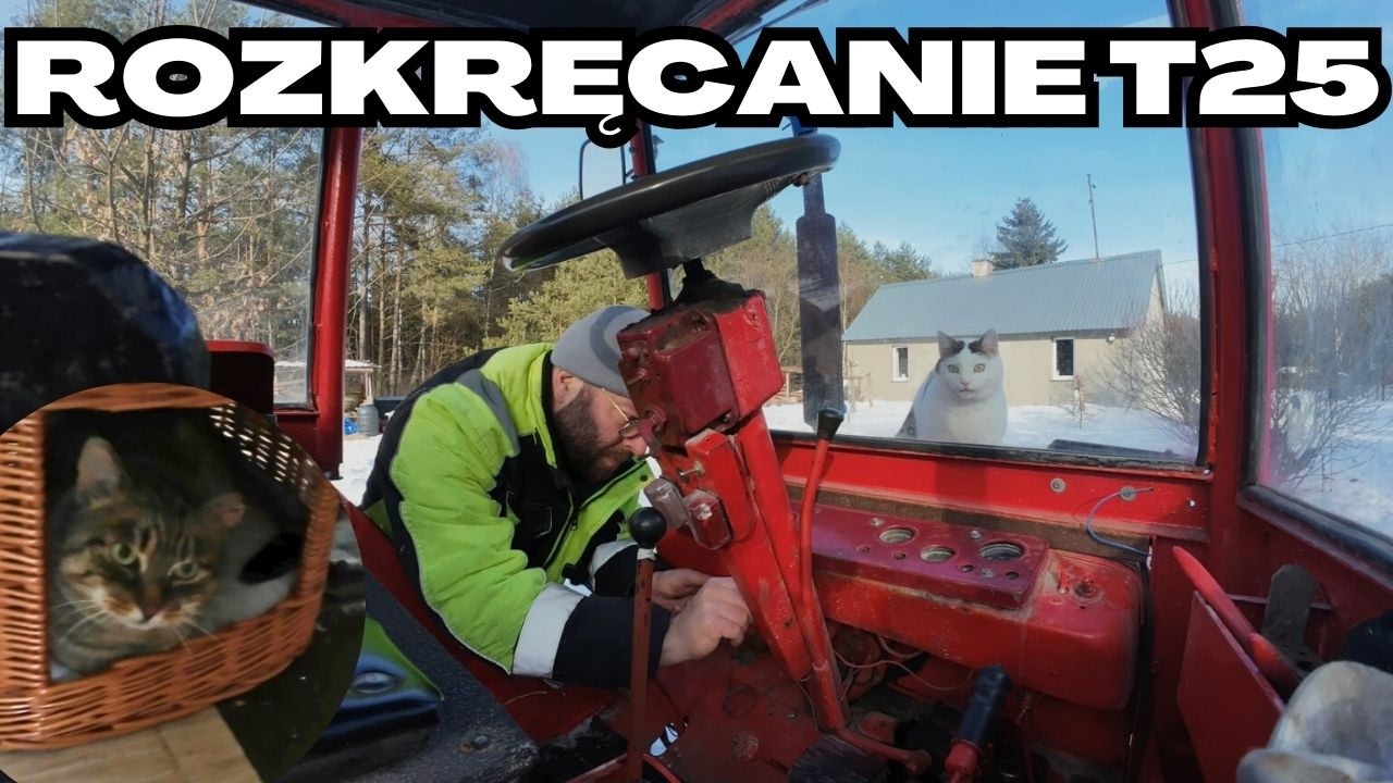 Problem ze stacyjką w ciągniku i kropelki dla Żbika