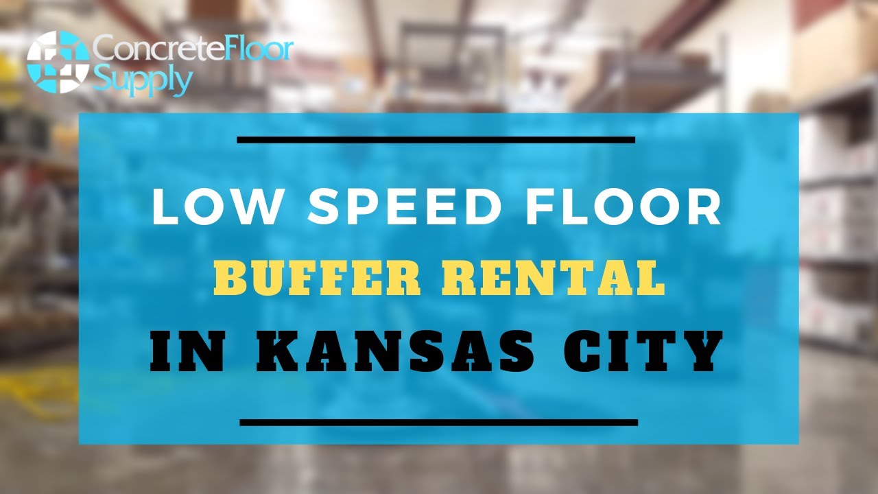 Low Speed Floor Buffing Machine