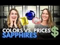 Sapphire Stone Prices By Color: Blues, Teals, Padparadscha, Pinks &amp; More!