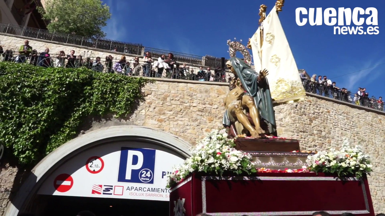Procesión triunfal y gloriosa de la Virgen de las Angustias tras su Coronación Canóniga