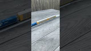 Nerd geeking n scale conrail heritage #nscale #modeltrains #gardenrailway