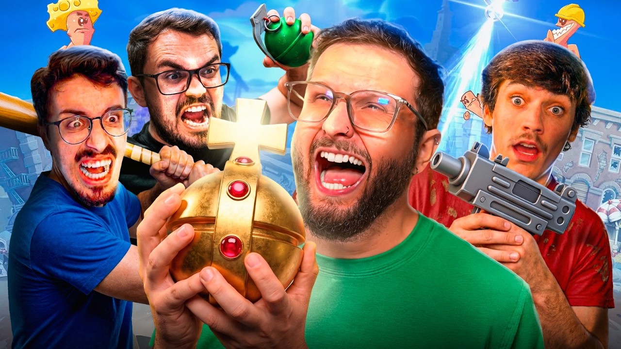 OS PIORES JOGADORES DE WORMS DA HISTÓRIA - Worms W.M.D