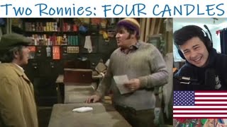 American Reacts Four Candles - The Two Ronnies