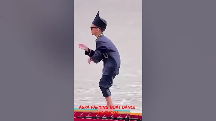 Original ‘Boat Kid Aura Farming’ Video | Pacu Jalur Festival #aurafarming #jalurfestival #shorts